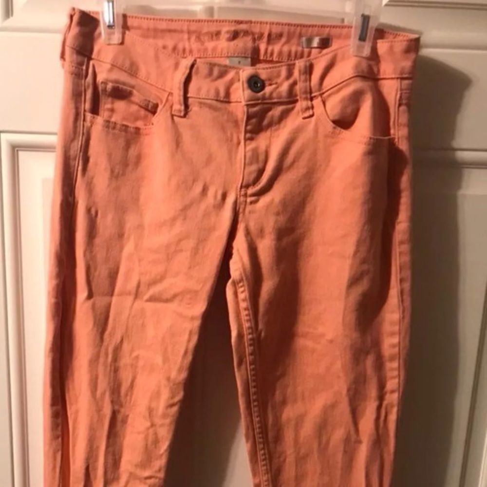 PEACH COLORED JEANS